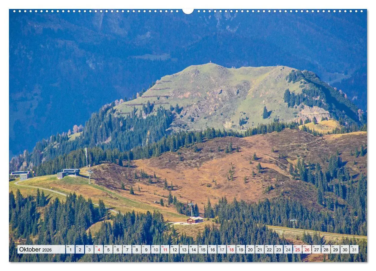 Bild: 9783457458822 | Grüße aus Saalbach (Wandkalender 2026 DIN A2 quer), CALVENDO...