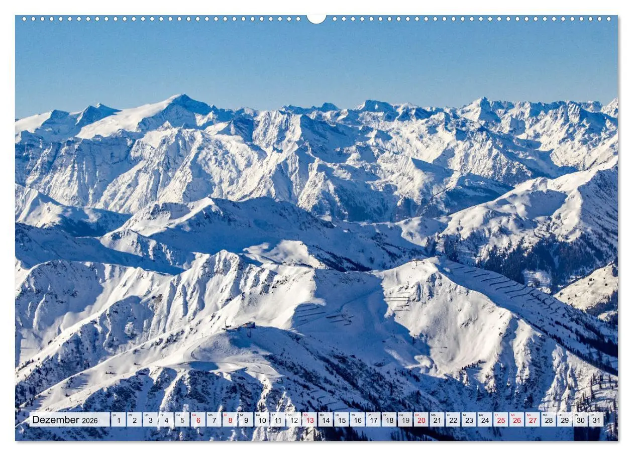 Bild: 9783457458822 | Grüße aus Saalbach (Wandkalender 2026 DIN A2 quer), CALVENDO...