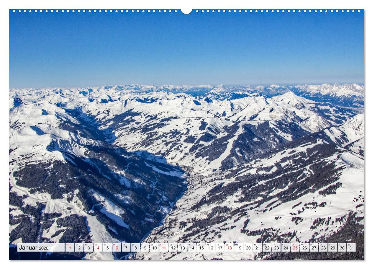 Bild: 9783457458822 | Grüße aus Saalbach (Wandkalender 2026 DIN A2 quer), CALVENDO...