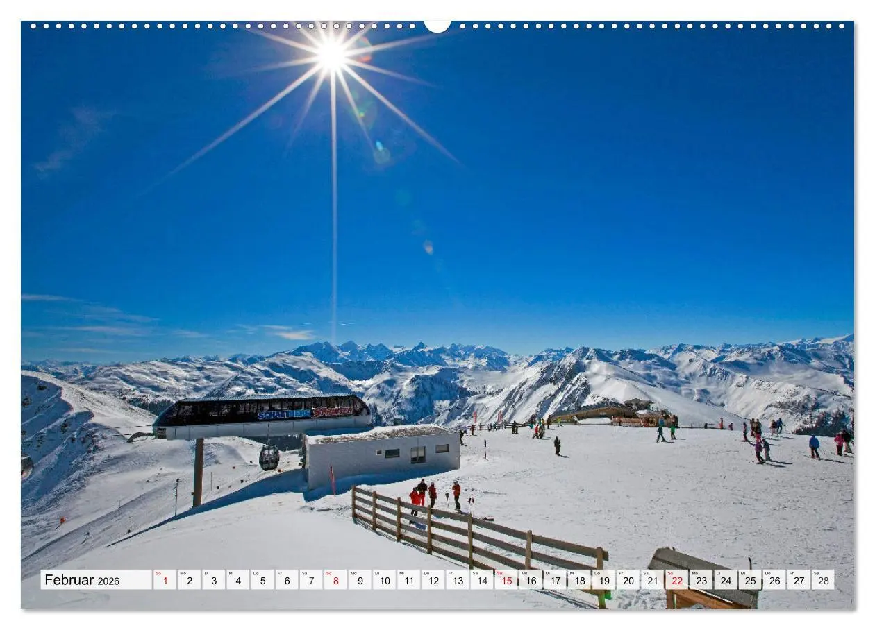 Bild: 9783457458822 | Grüße aus Saalbach (Wandkalender 2026 DIN A2 quer), CALVENDO...