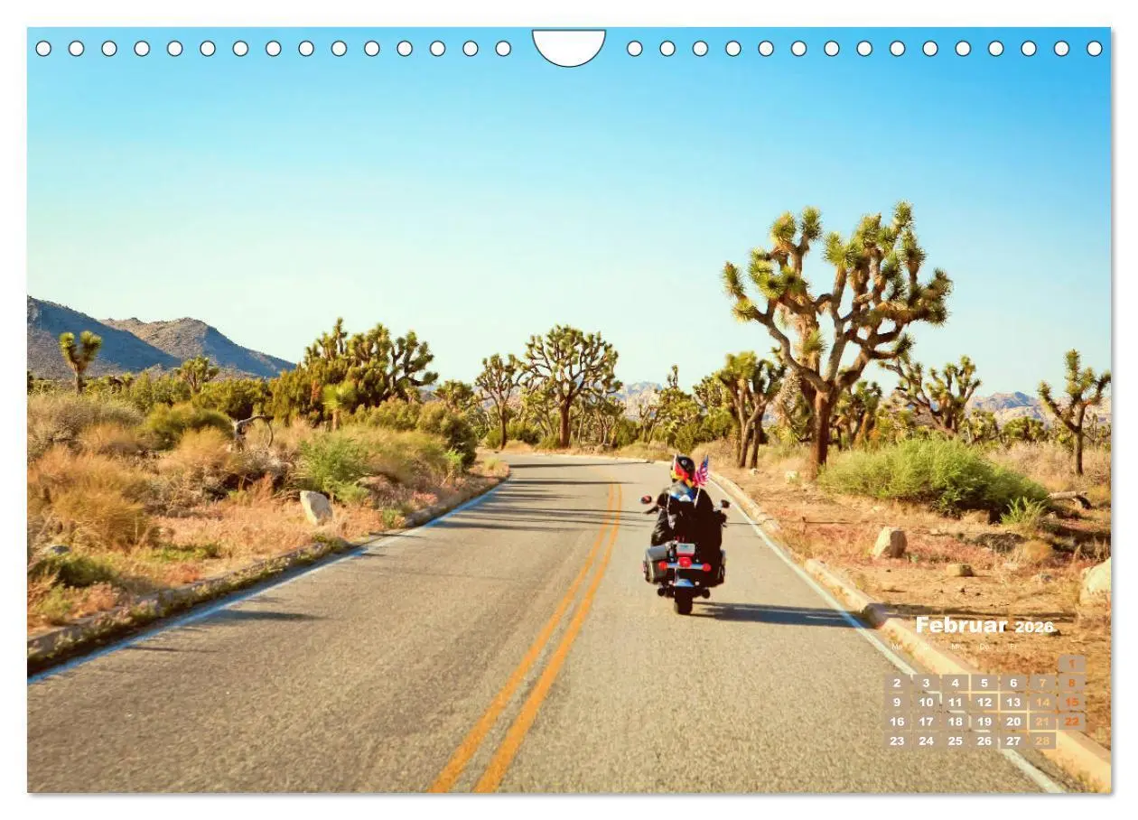 Bild: 9783457698822 | Fernweh und Traumziele: Auf Motorrad-Tour in den USA (Wandkalender...