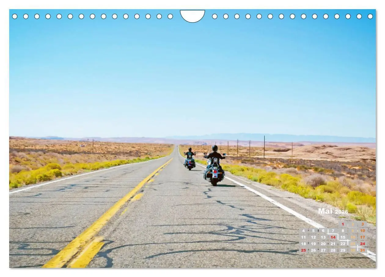 Bild: 9783457698822 | Fernweh und Traumziele: Auf Motorrad-Tour in den USA (Wandkalender...