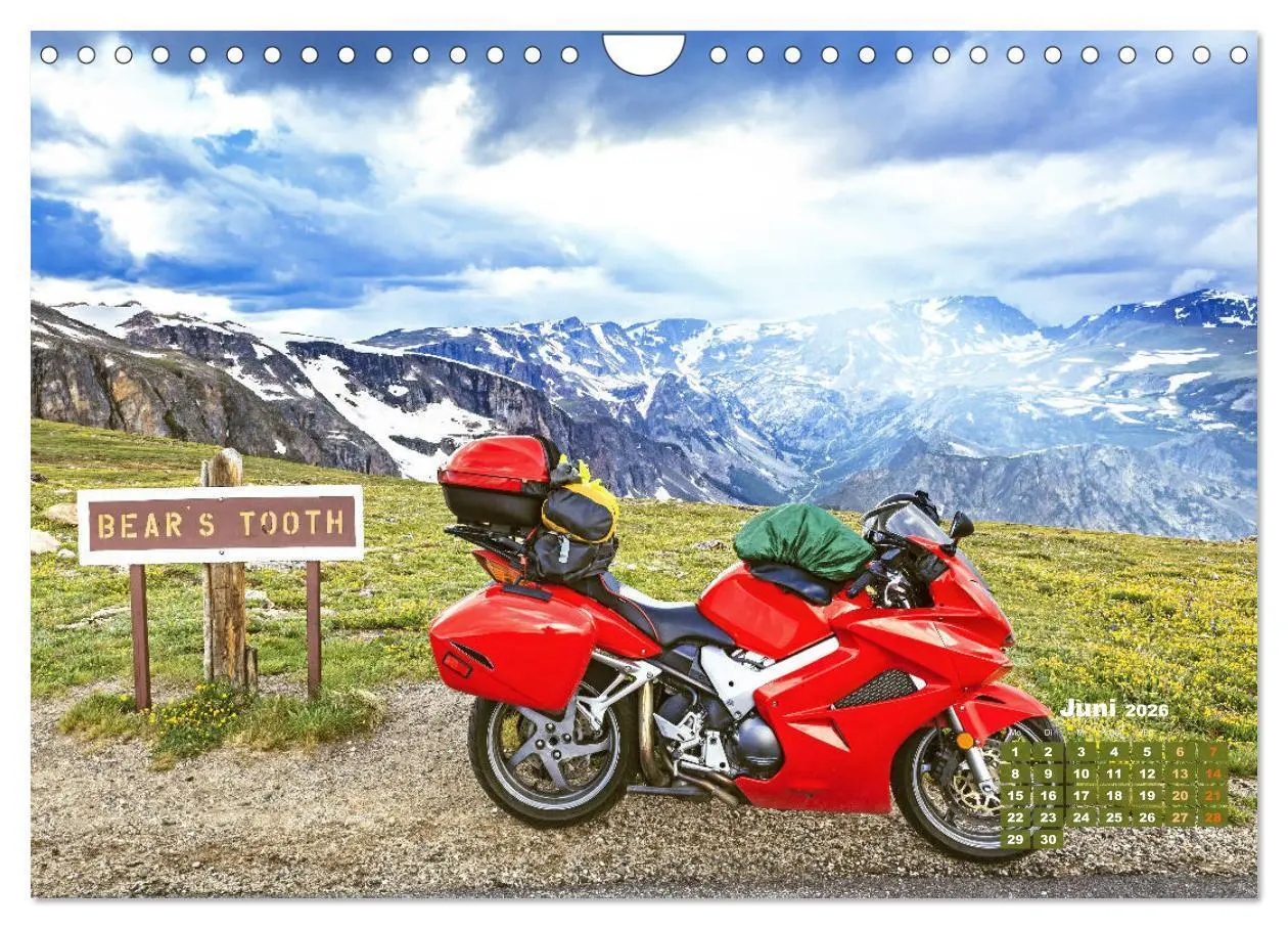 Bild: 9783457698822 | Fernweh und Traumziele: Auf Motorrad-Tour in den USA (Wandkalender...