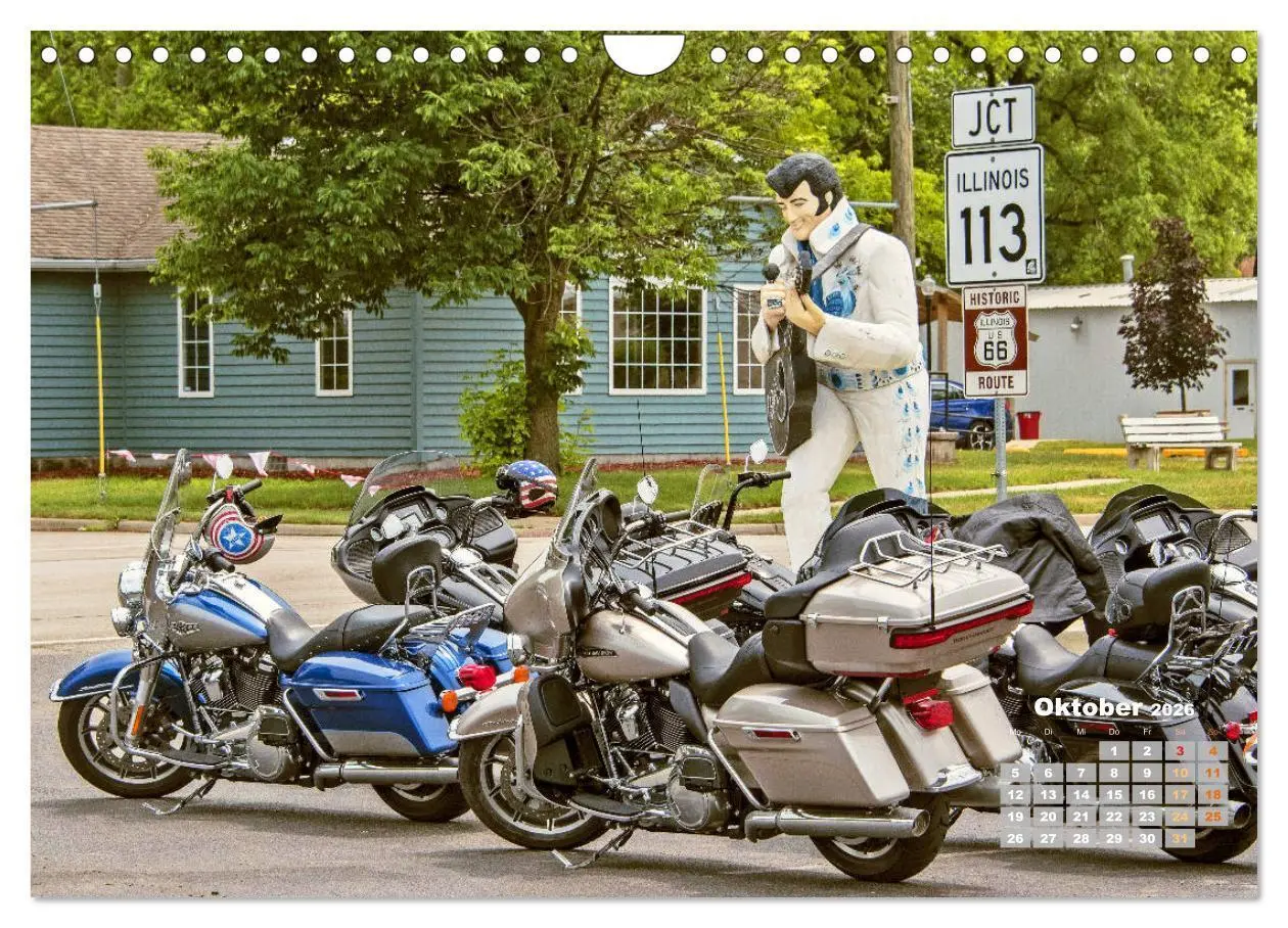 Bild: 9783457698822 | Fernweh und Traumziele: Auf Motorrad-Tour in den USA (Wandkalender...