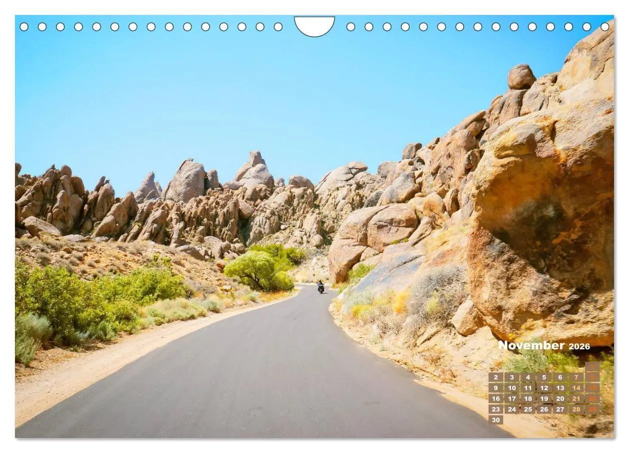 Bild: 9783457698822 | Fernweh und Traumziele: Auf Motorrad-Tour in den USA (Wandkalender...