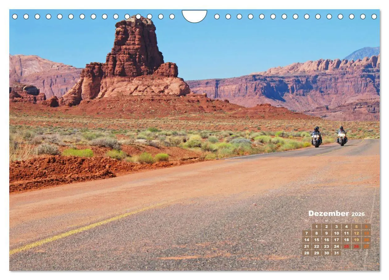 Bild: 9783457698822 | Fernweh und Traumziele: Auf Motorrad-Tour in den USA (Wandkalender...