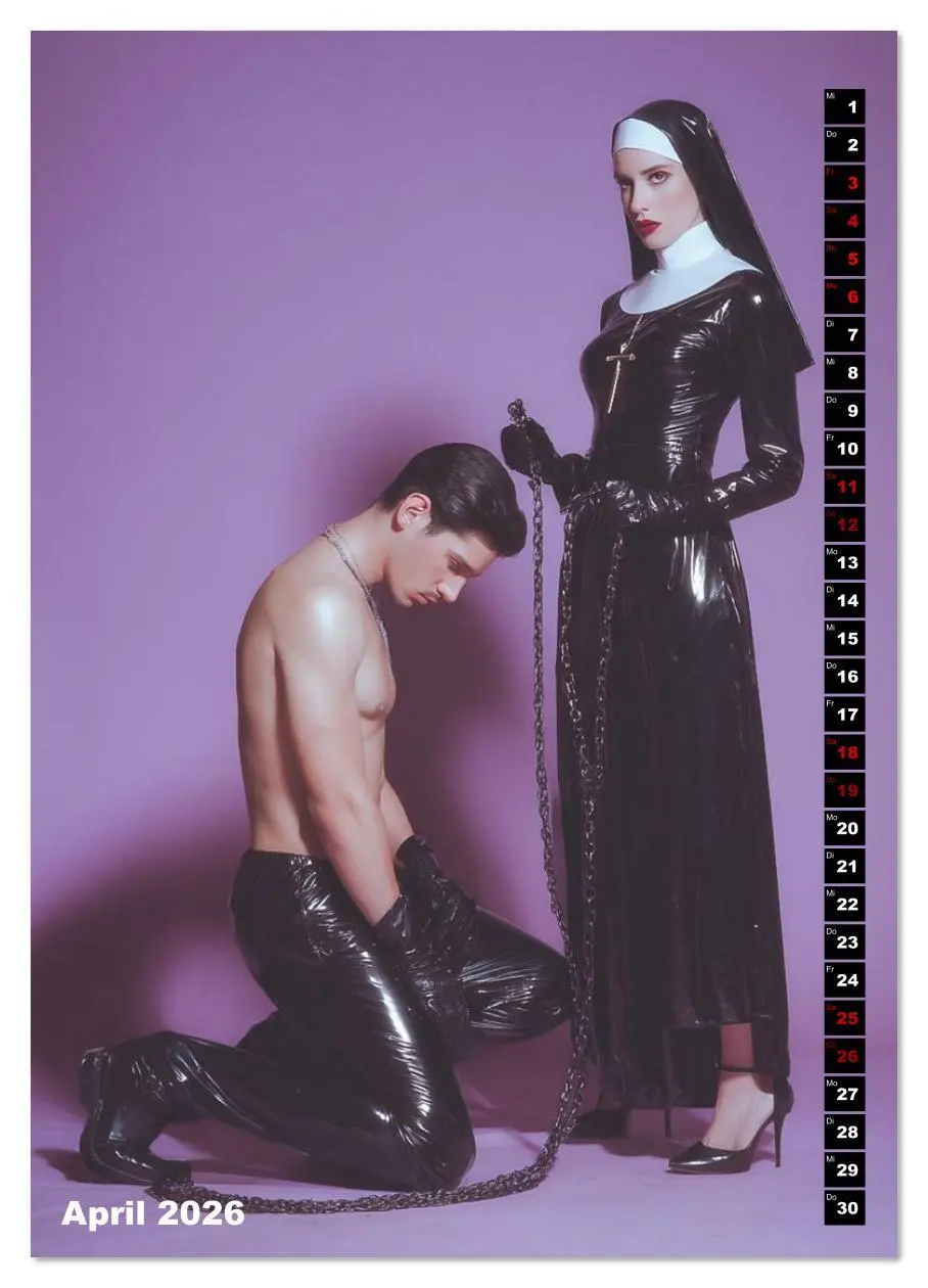 Bild: 9783516618822 | Latex und Dominanz - The Purple Box (Wandkalender 2026 DIN A3...