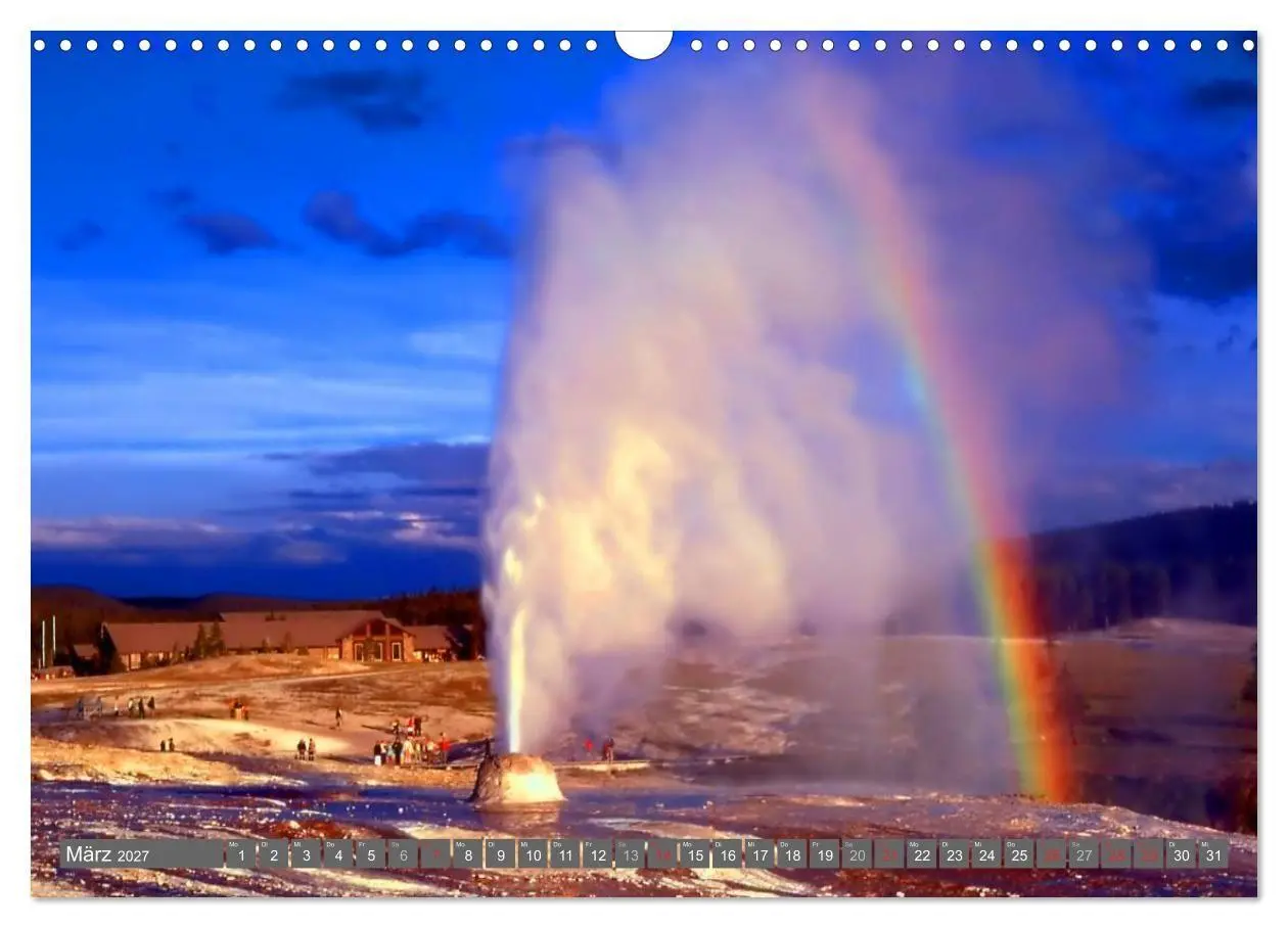 Bild: 9783594148822 | Wyoming ¿ Impressionen (Wandkalender 2027 DIN A3 quer), CALVENDO...