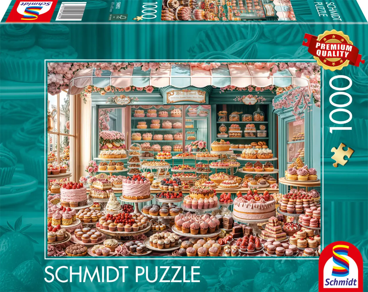 Cover: 4001504588922 | Konditorei | Puzzles Standard 1.000 Teile | Spiel | Schachtel | 58892