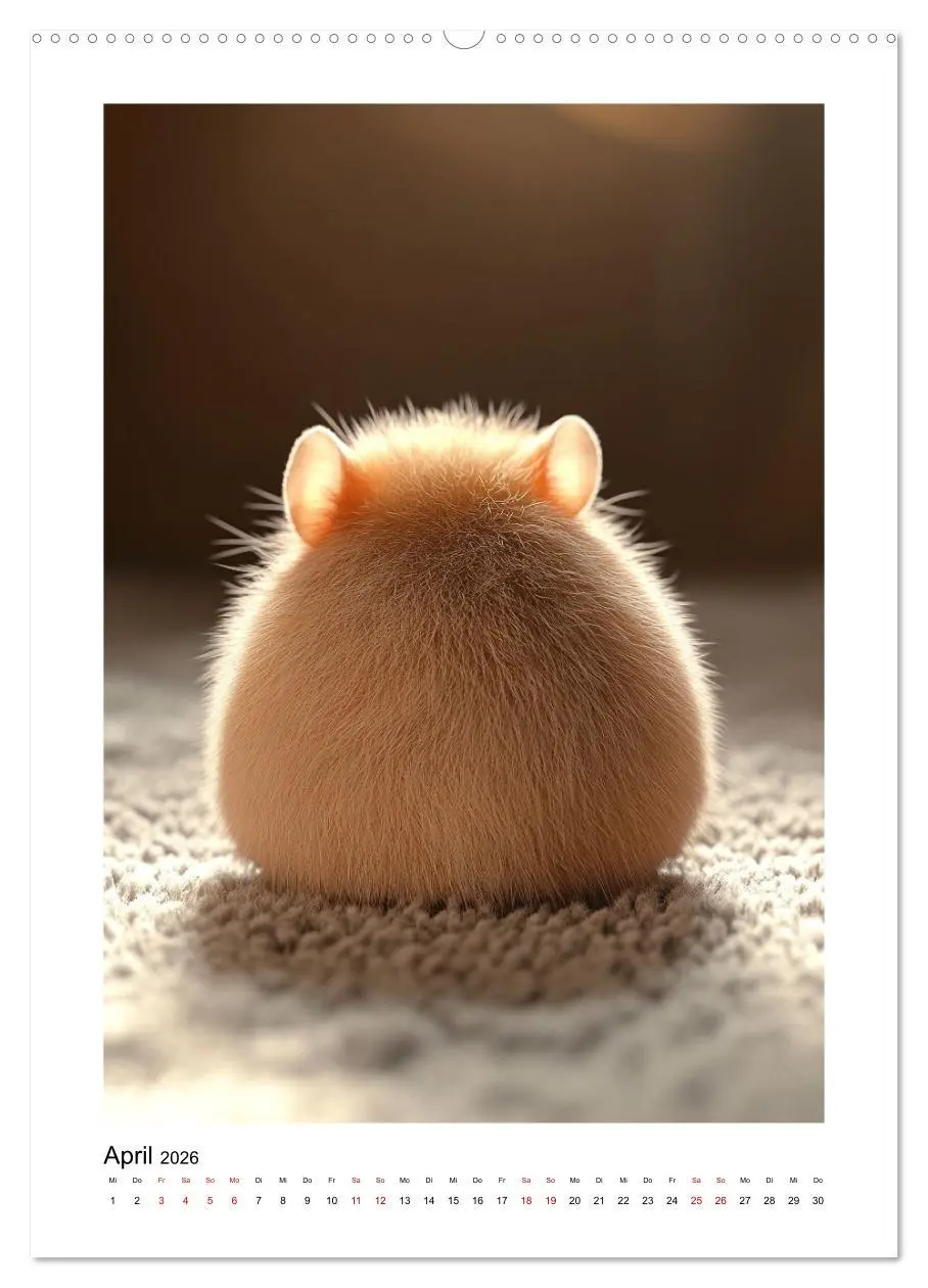 Bild: 9783516538922 | Goldhamster Geschichten (hochwertiger Premium Wandkalender 2026 DIN...