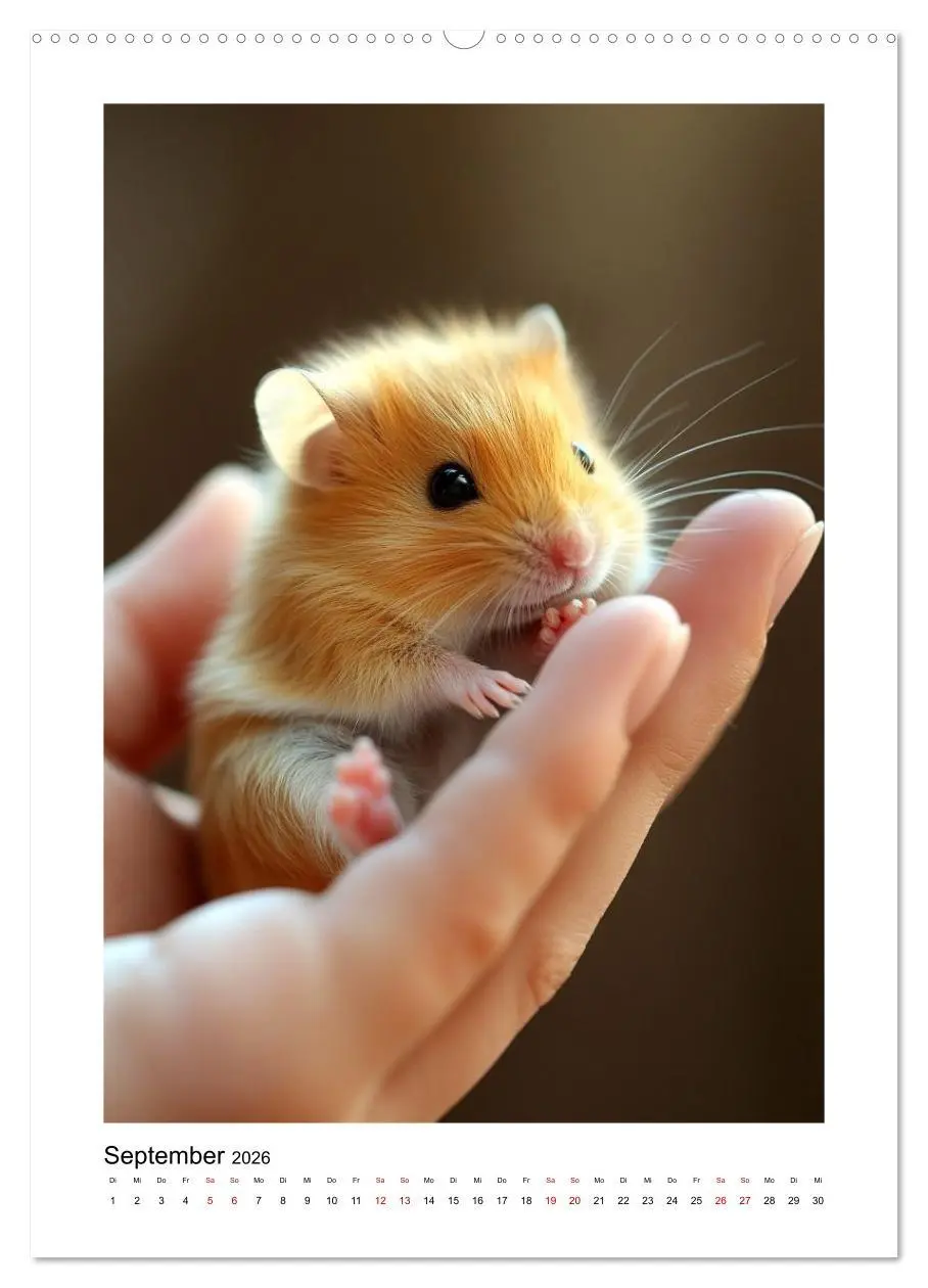 Bild: 9783516538922 | Goldhamster Geschichten (hochwertiger Premium Wandkalender 2026 DIN...