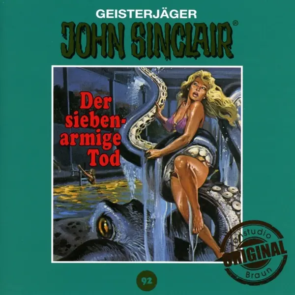 Cover: 9783785758922 | John Sinclair Tonstudio Braun - Folge 92 | Der siebenarmige Tod. | CD