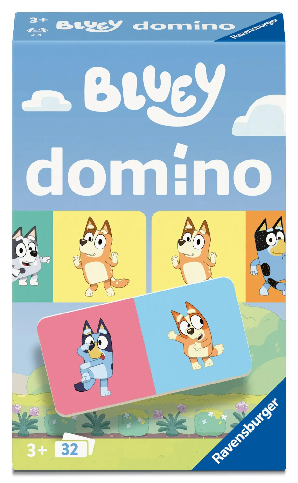 Cover: 4005556249022 | Bluey Domino - Reisespiel ab 3 Jahre | Spiel | Mitbringspiele | 24902