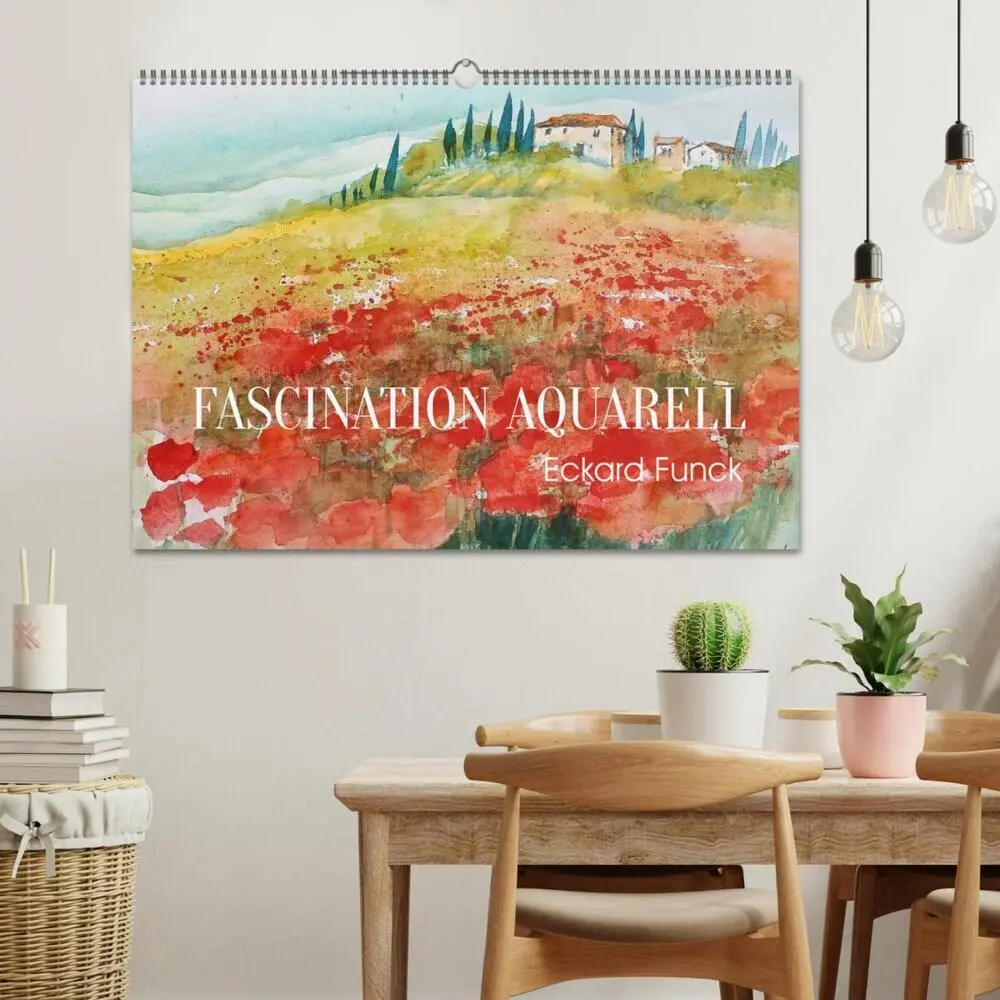 Bild: 9783435559022 | Faszination Aquarell - Eckard Funck (Wandkalender 2025 DIN A2...