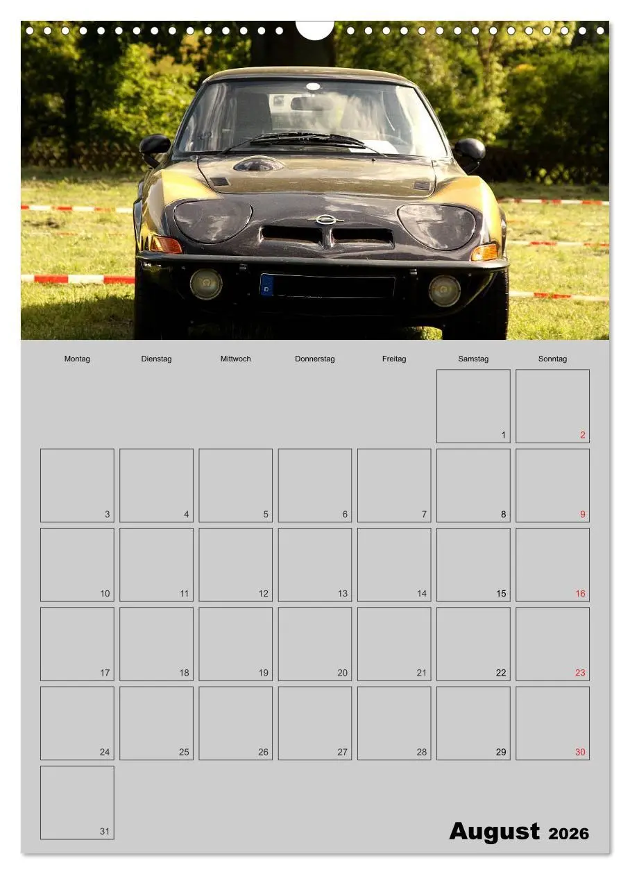 Bild: 9783516429022 | Opel GT Terminplaner (Wandkalender 2026 DIN A3 hoch), CALVENDO...