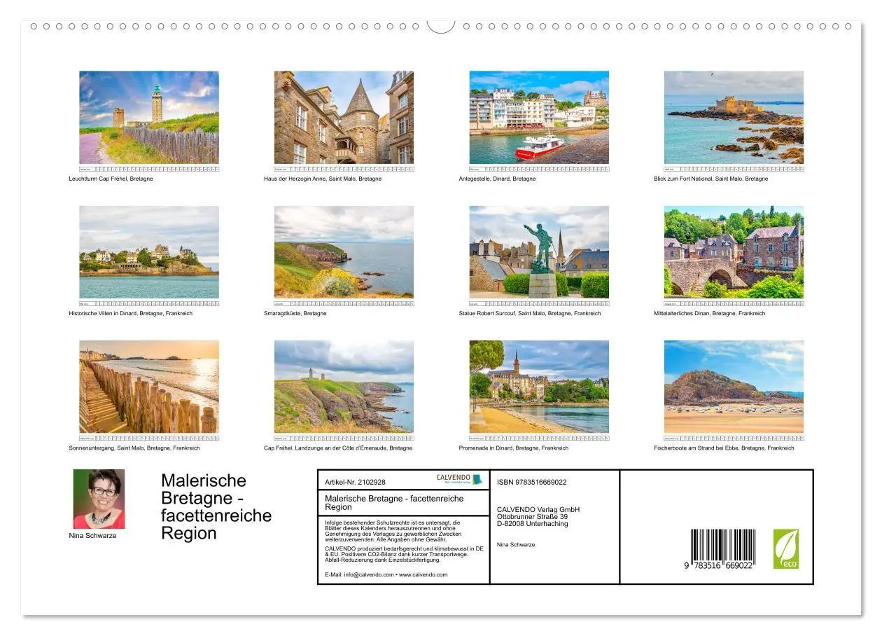 Bild: 9783516669022 | Malerische Bretagne - facettenreiche Region (hochwertiger Premium...
