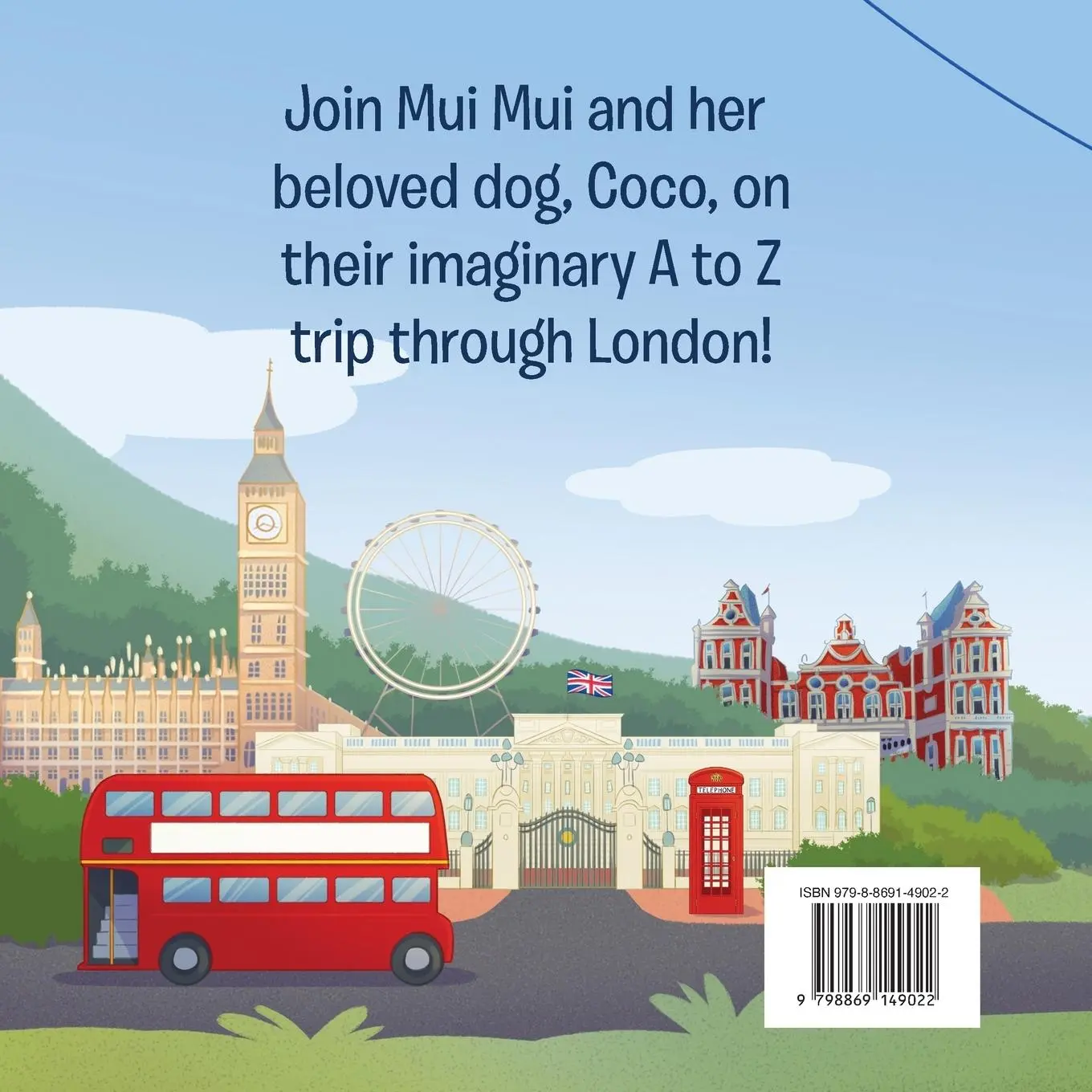 Rückseite: 9798869149022 | Mui Mui Goes to London | Phuong Cooc | Taschenbuch | Englisch | 2024