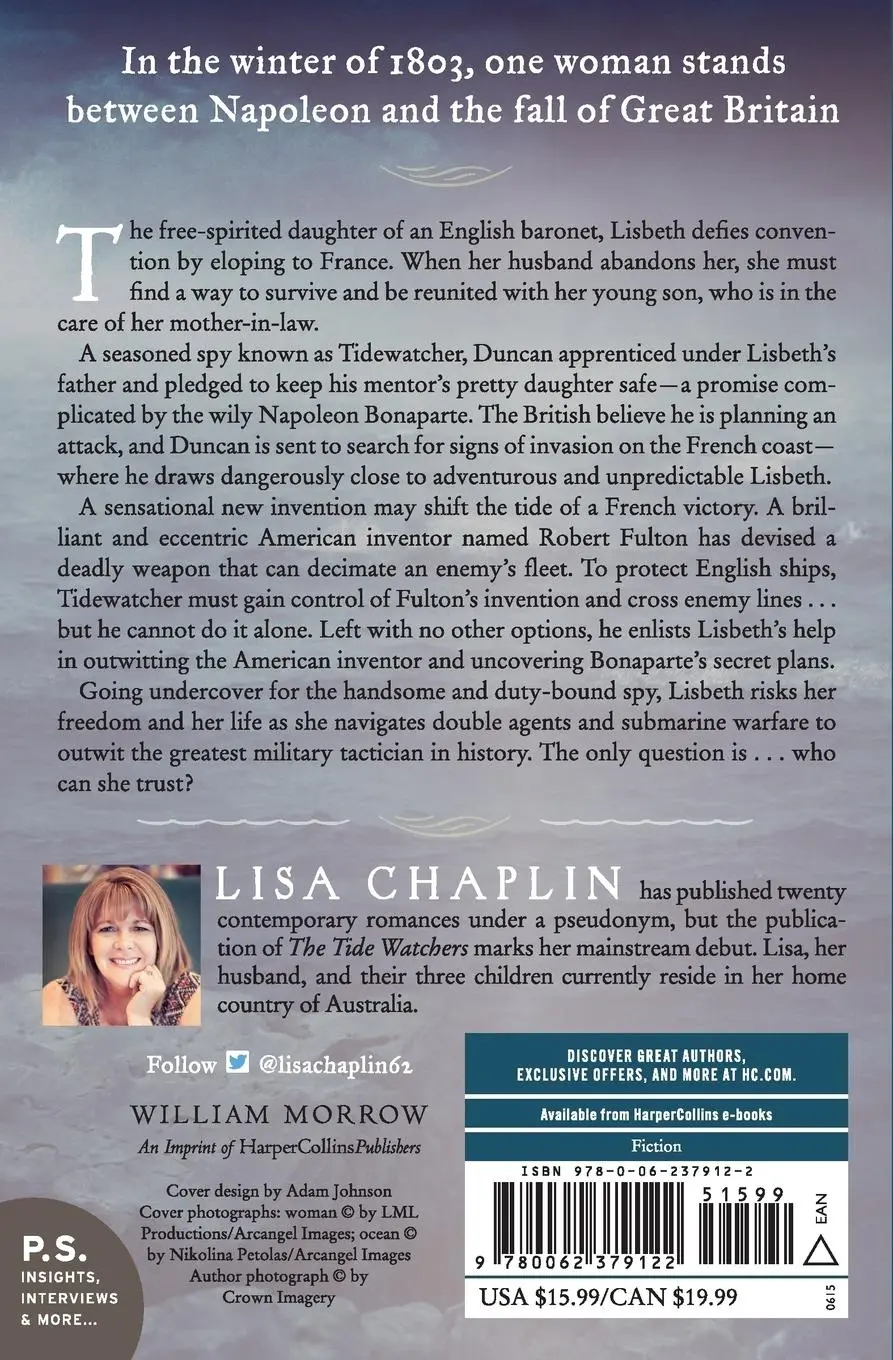 Rückseite: 9780062379122 | Tide Watchers, The | Lisa Chaplin | Taschenbuch | Englisch | 2017