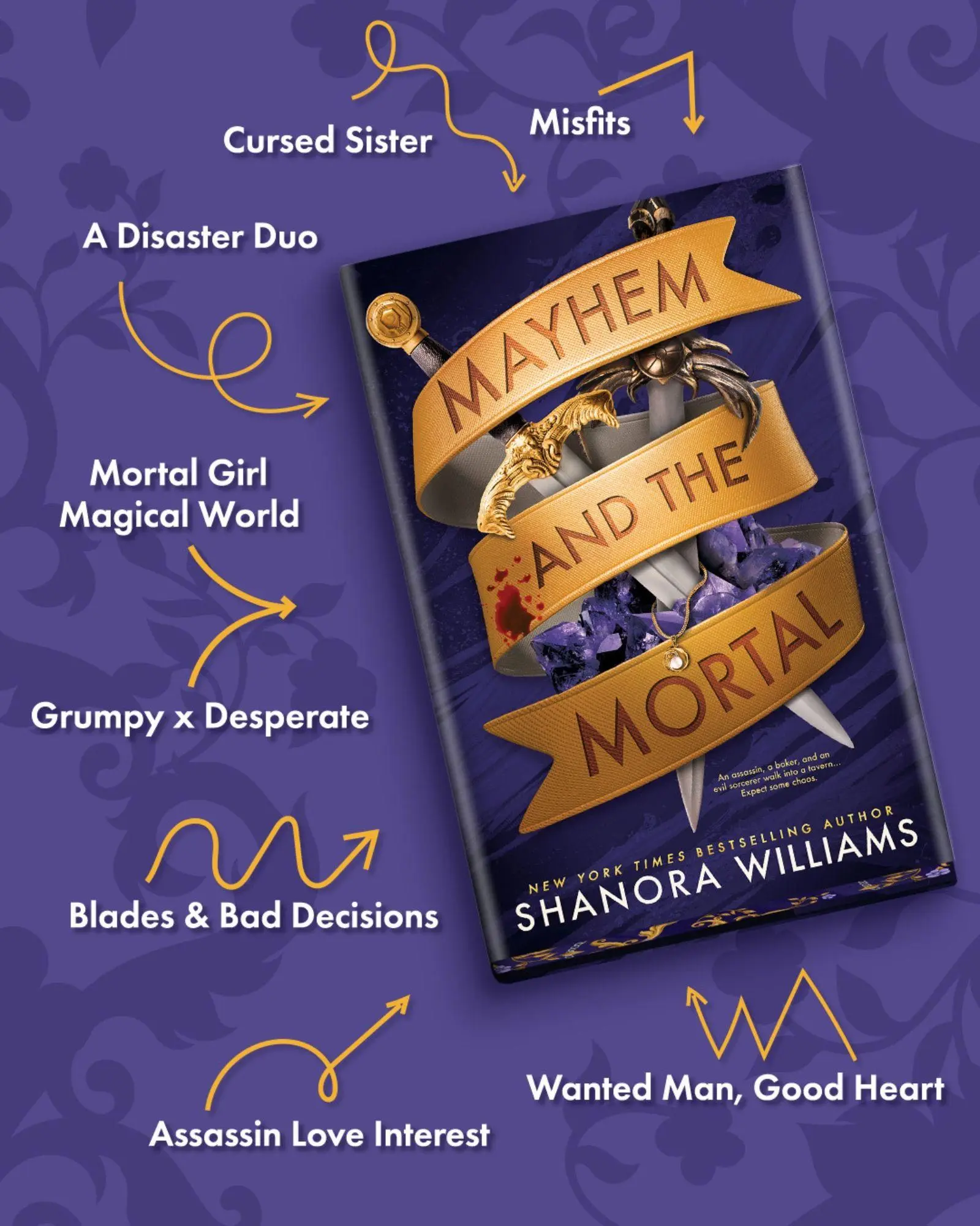 Bild: 9781649379122 | Mayhem and the Mortal | Shanora Williams | Buch | Englisch | 2026