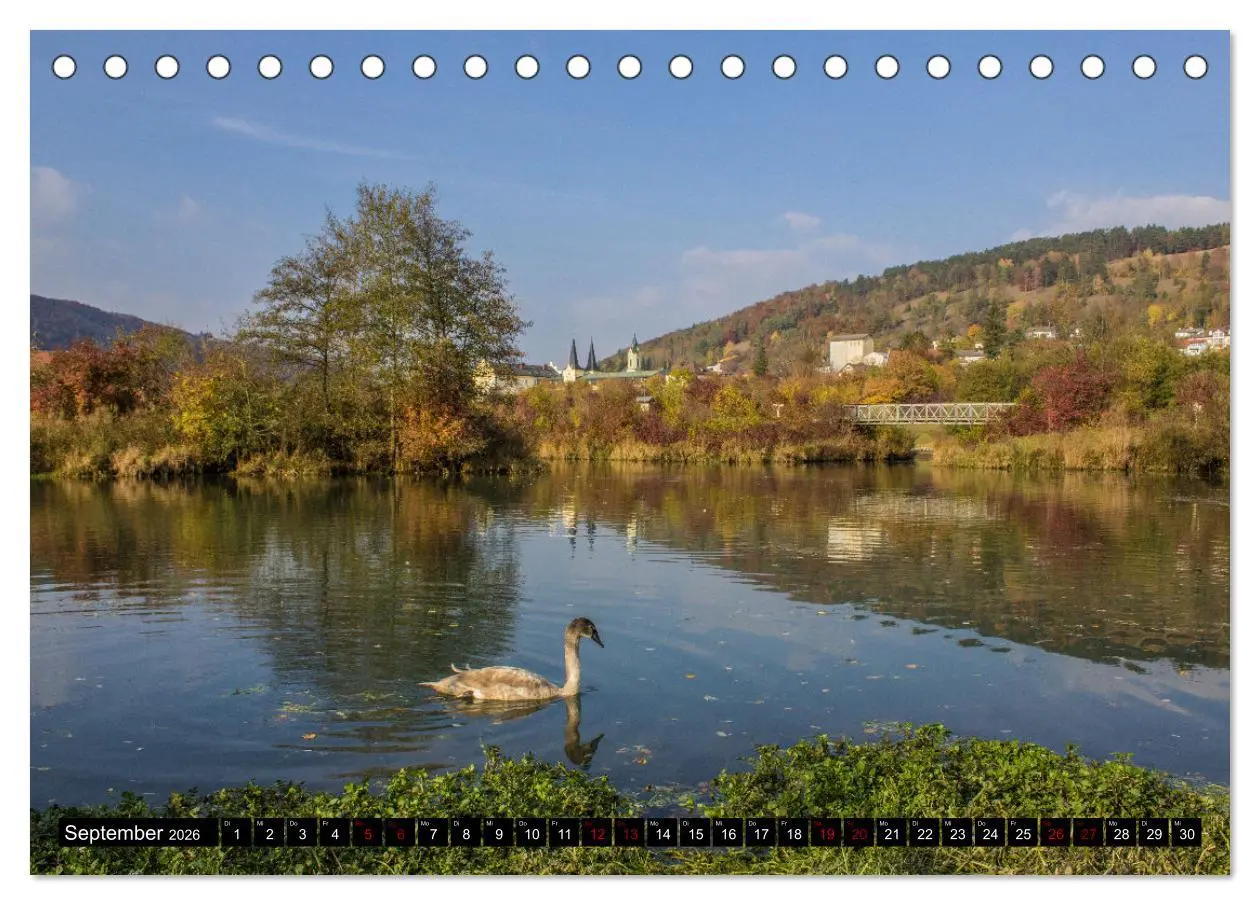 Bild: 9783457569122 | Prächtiges Altmühltal (Tischkalender 2026 DIN A5 quer), CALVENDO...