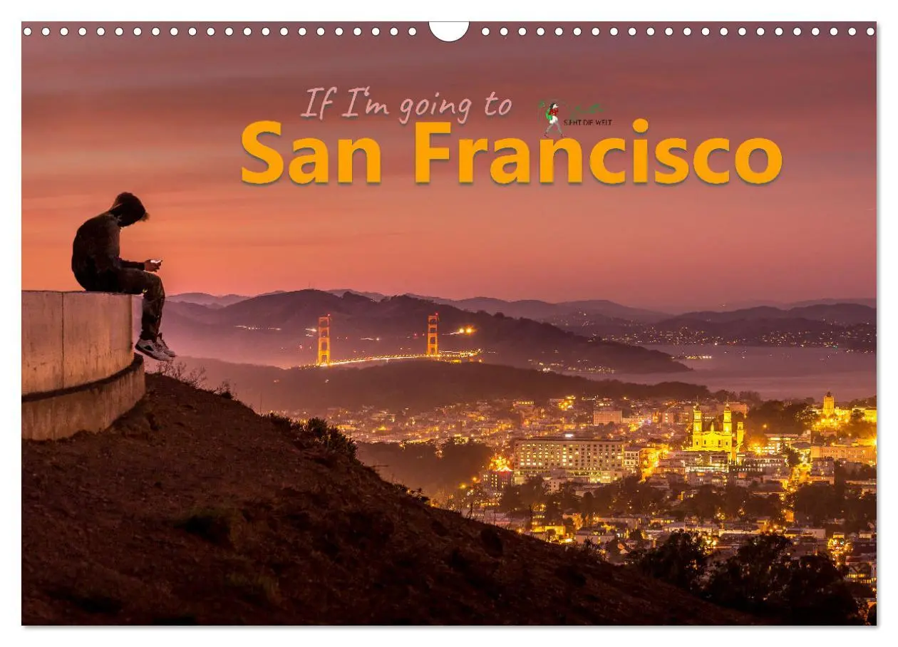 Cover: 9783457639122 | If I'm going to San Francisco (Wandkalender 2026 DIN A3 quer),...