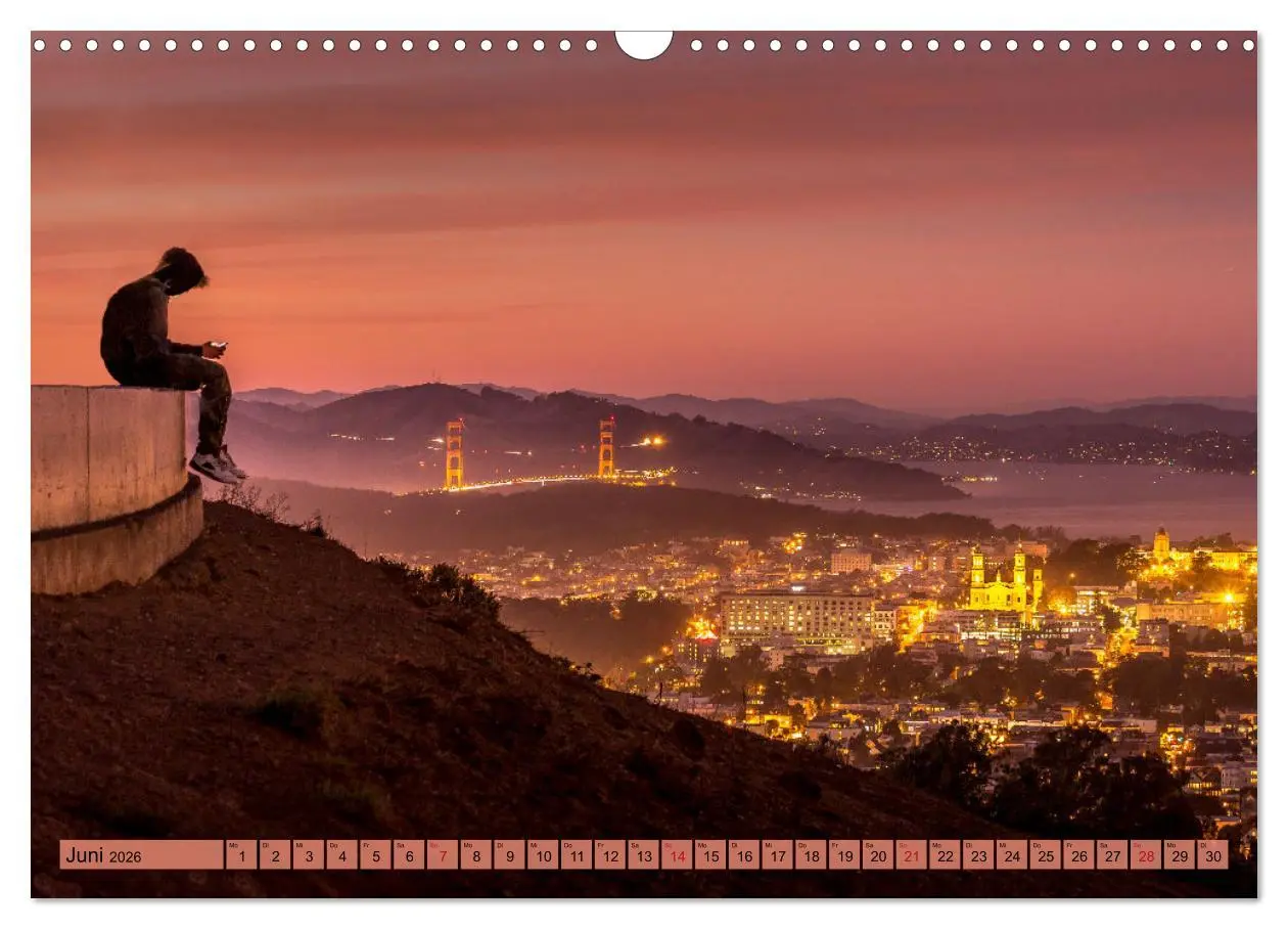 Bild: 9783457639122 | If I'm going to San Francisco (Wandkalender 2026 DIN A3 quer),...