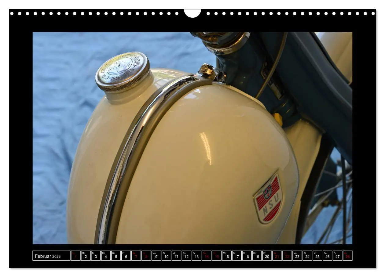 Bild: 9783457879122 | NSU Quickly - Mein Moped (Wandkalender 2026 DIN A3 quer), CALVENDO...