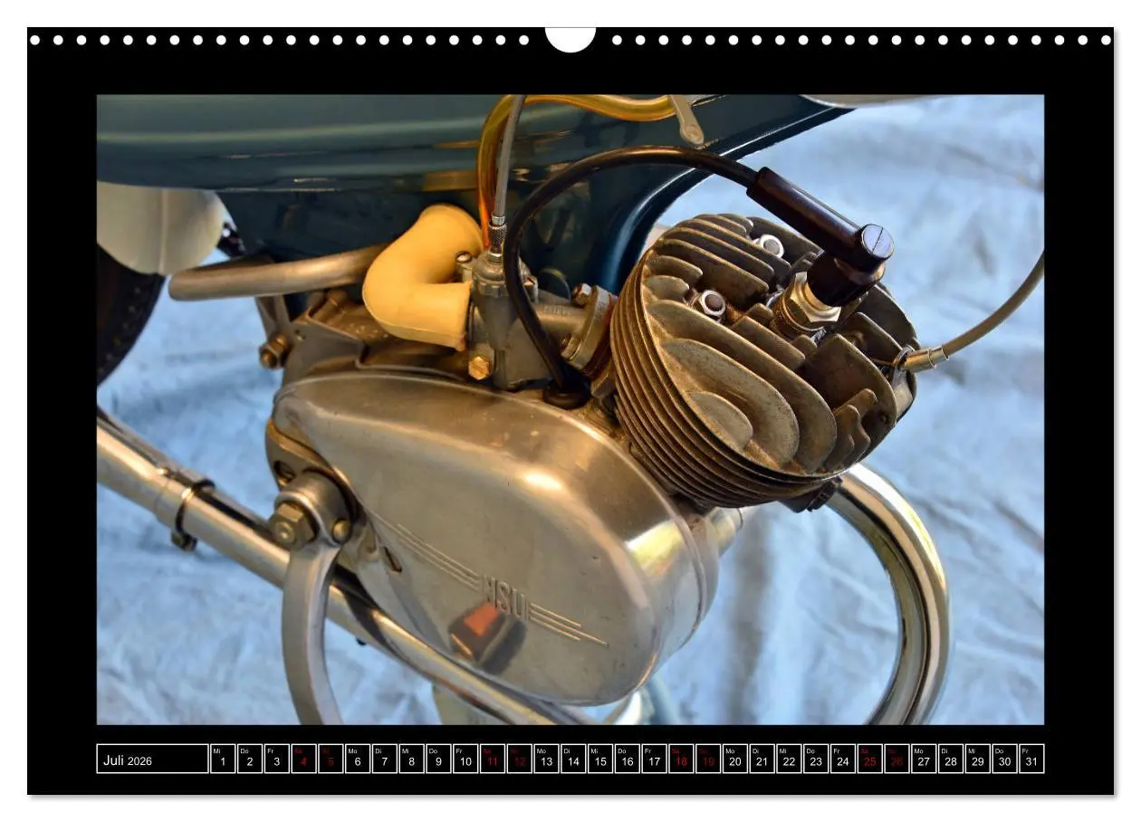 Bild: 9783457879122 | NSU Quickly - Mein Moped (Wandkalender 2026 DIN A3 quer), CALVENDO...