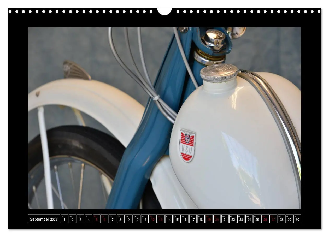 Bild: 9783457879122 | NSU Quickly - Mein Moped (Wandkalender 2026 DIN A3 quer), CALVENDO...