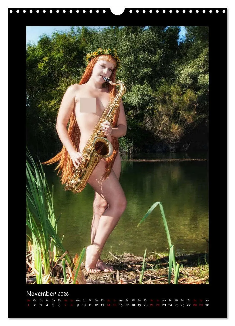 Bild: 9783516419122 | Naked in Nature (Wandkalender 2026 DIN A3 hoch), CALVENDO...