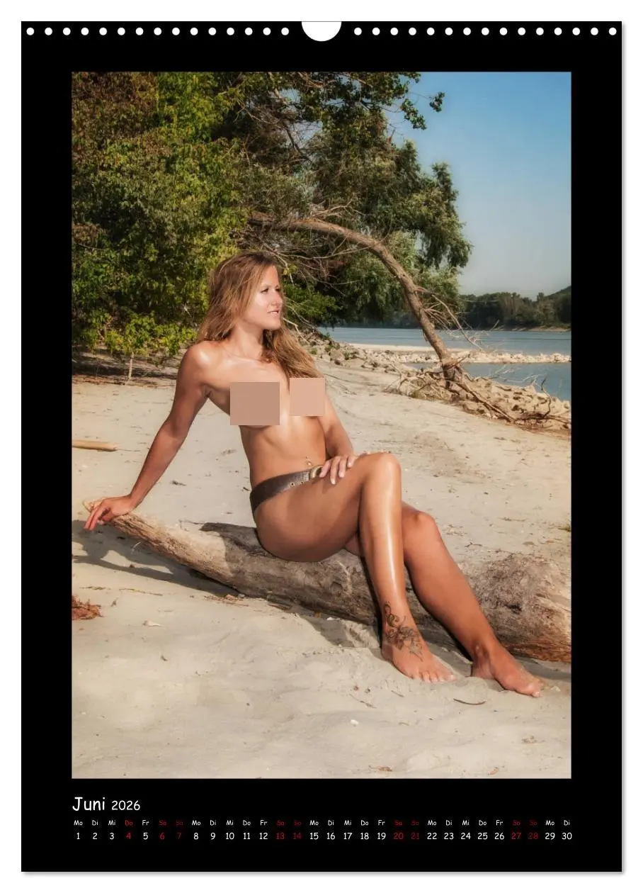 Bild: 9783516419122 | Naked in Nature (Wandkalender 2026 DIN A3 hoch), CALVENDO...