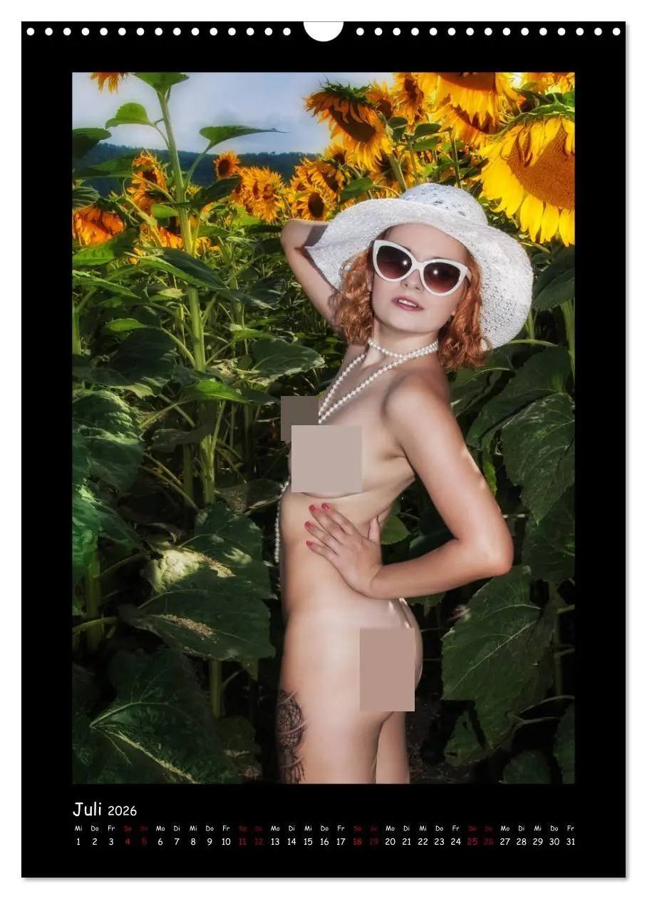 Bild: 9783516419122 | Naked in Nature (Wandkalender 2026 DIN A3 hoch), CALVENDO...