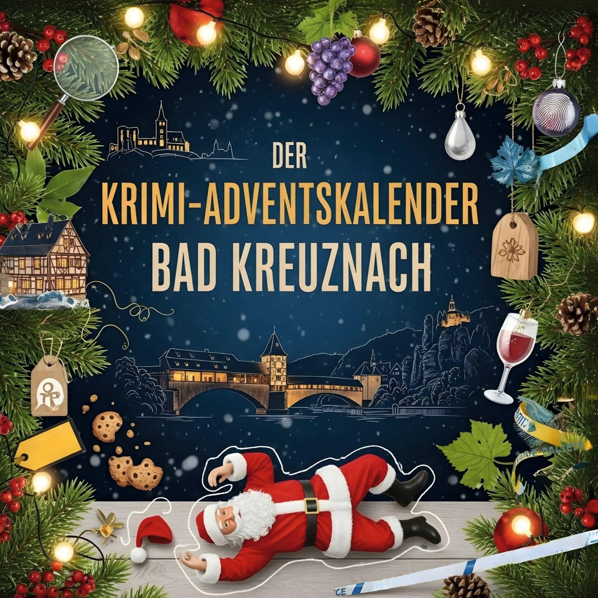 Cover: 9783695309122 | Der Krimi-Adventskalender Bad Kreuznach | Mordsverdächtig in 24 Akten
