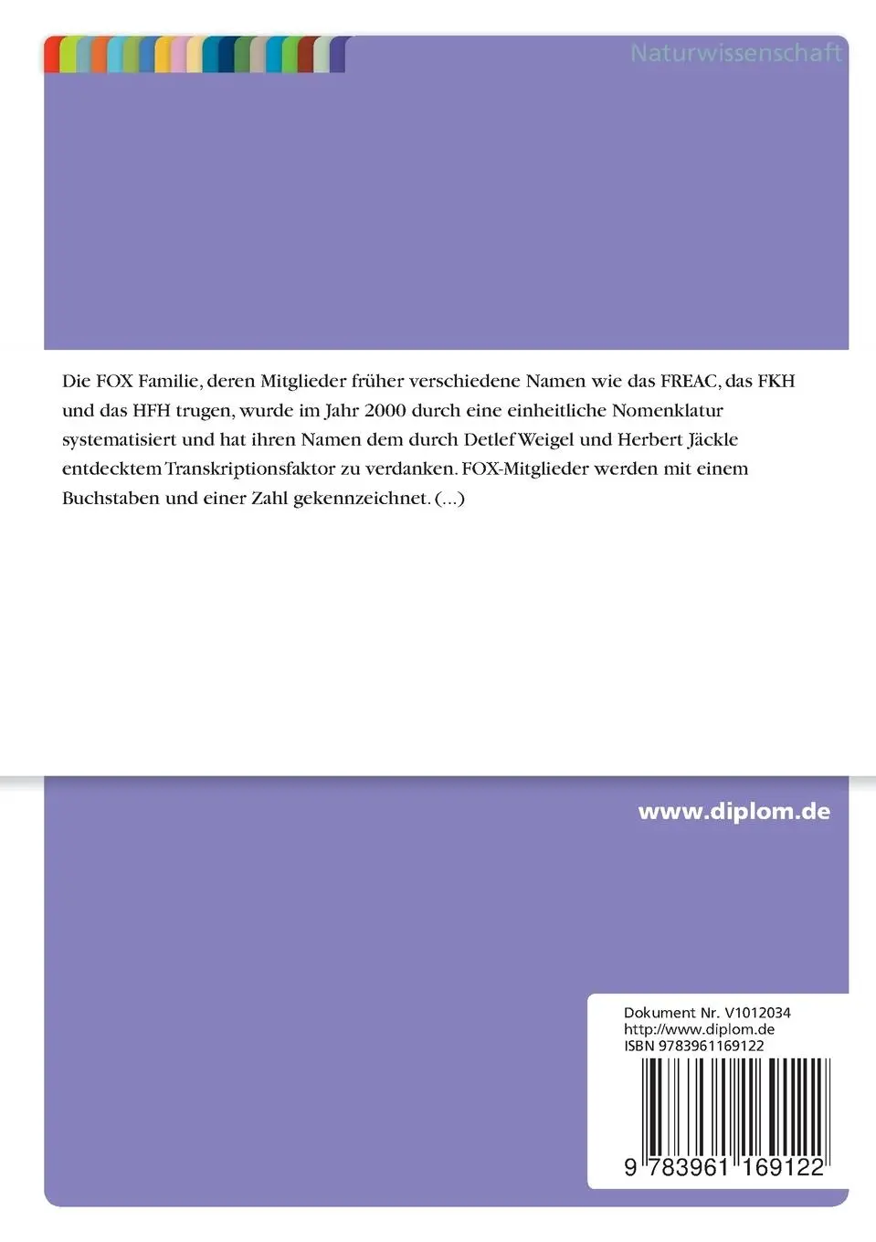 Rückseite: 9783961169122 | Was beeinflusst die Expression und Wirkung des FOXP2-Gens? | Tschumak
