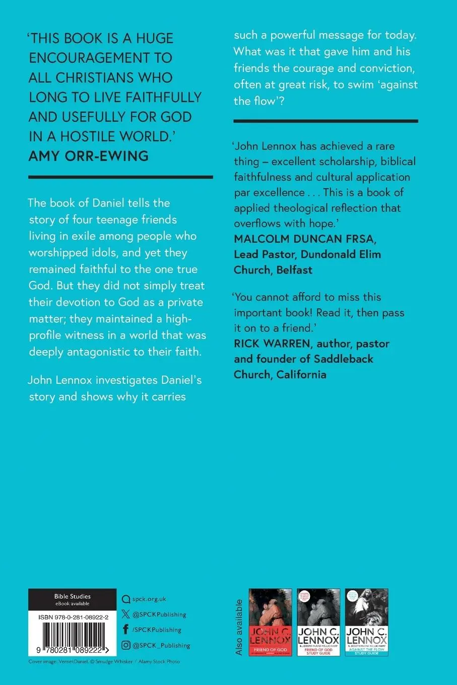 Rückseite: 9780281089222 | Against the Flow | John C. Lennox | Taschenbuch | Englisch | 2024