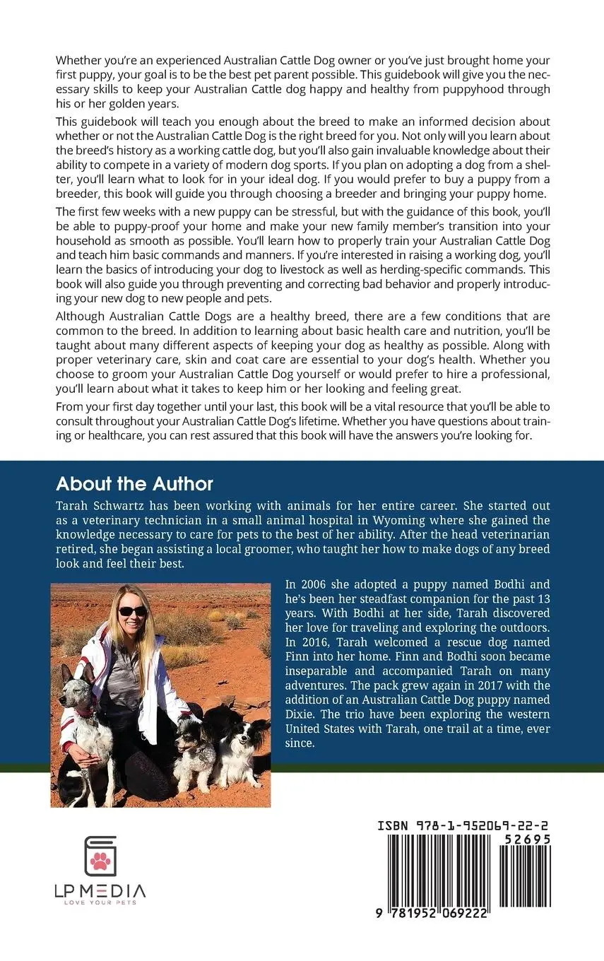 Rückseite: 9781952069222 | The Complete Guide to Australian Cattle Dogs | Tarah Schwartz | Buch
