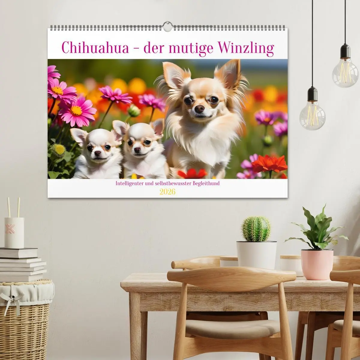 Bild: 9783457249222 | Chihuahua - der mutige Winzling (Wandkalender 2026 DIN A2 quer),...