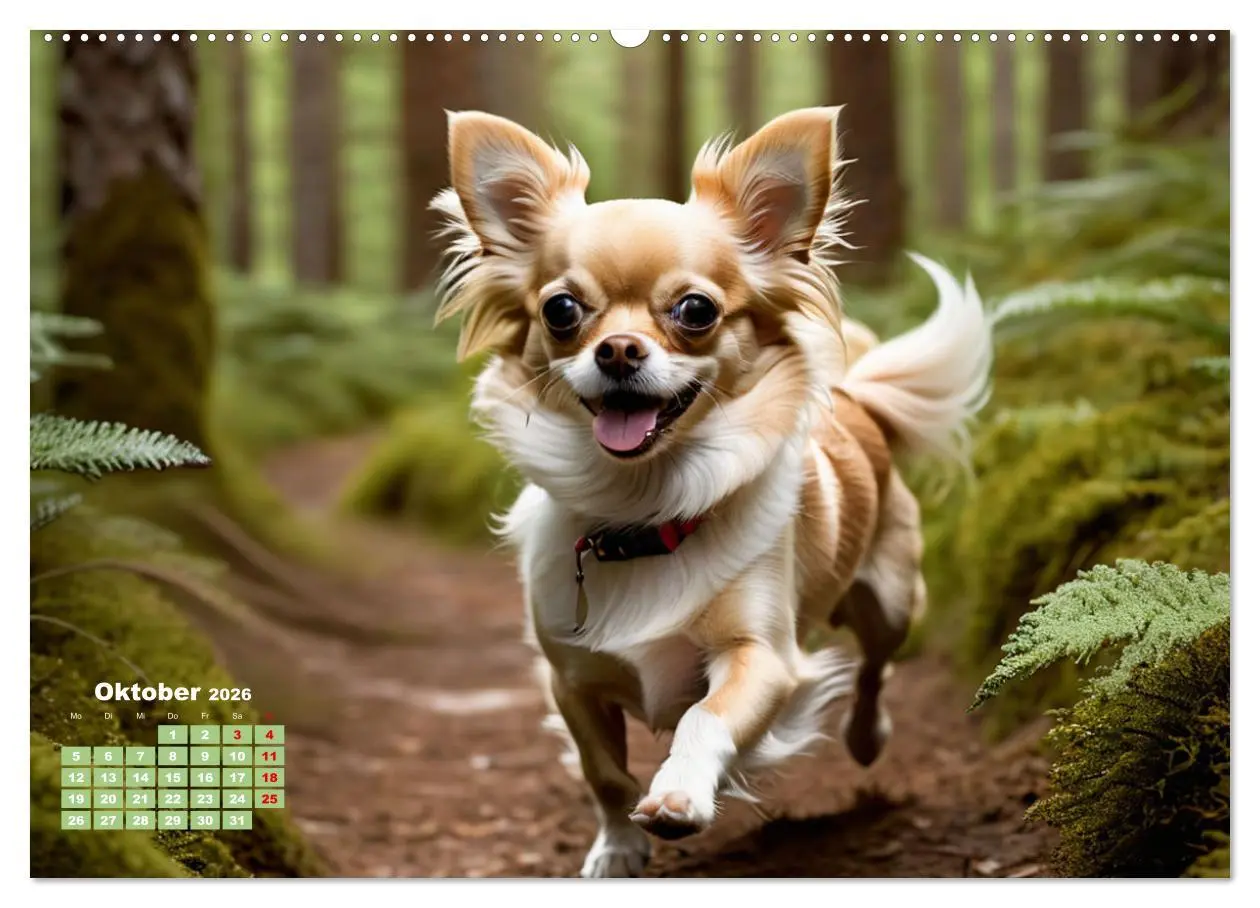 Bild: 9783457249222 | Chihuahua - der mutige Winzling (Wandkalender 2026 DIN A2 quer),...