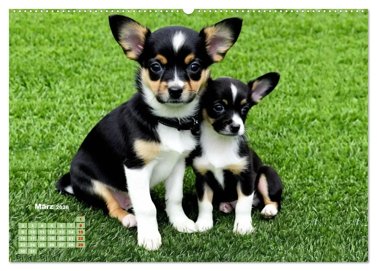 Bild: 9783457249222 | Chihuahua - der mutige Winzling (Wandkalender 2026 DIN A2 quer),...