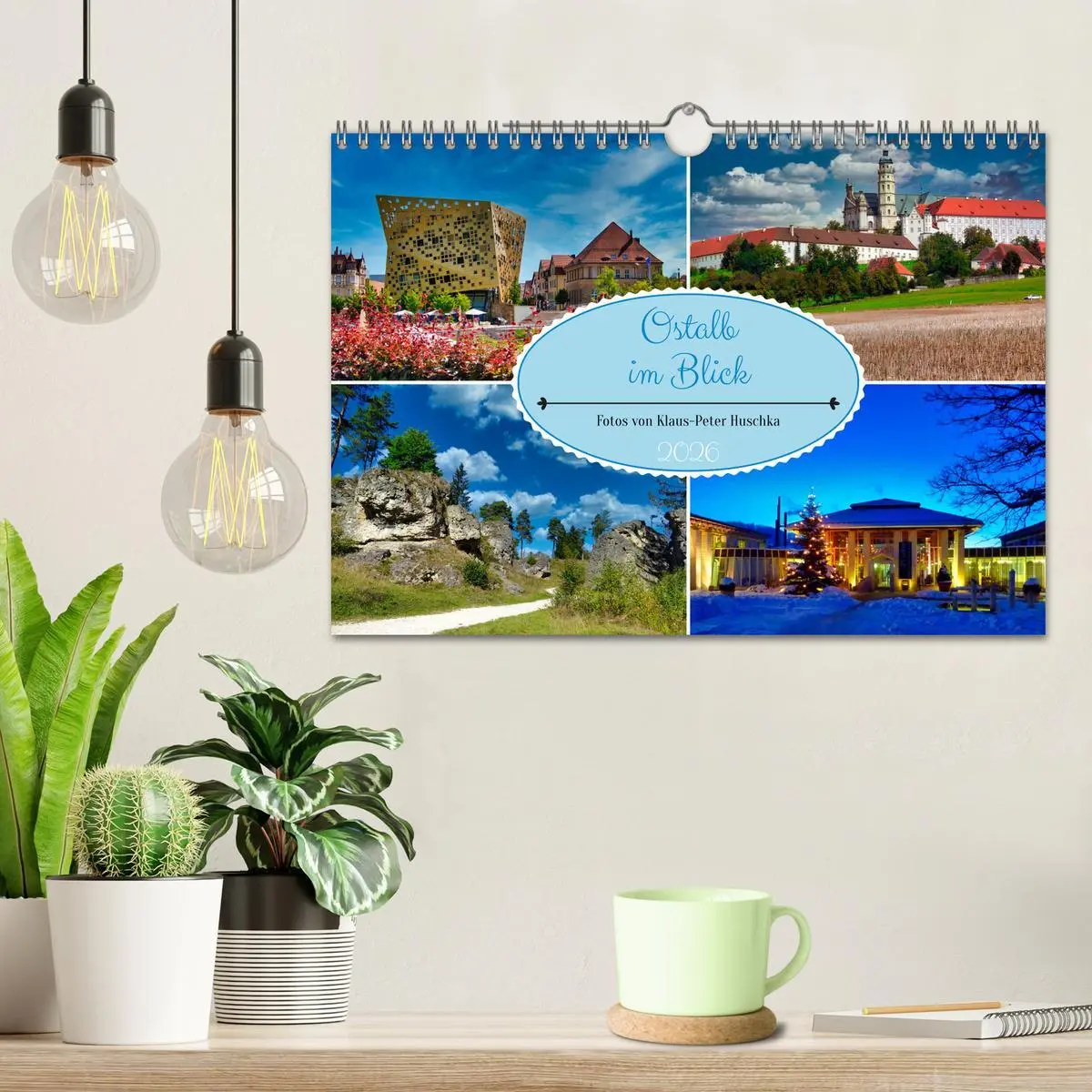 Bild: 9783457559222 | Ostalb im Blick (Wandkalender 2026 DIN A4 quer), CALVENDO...