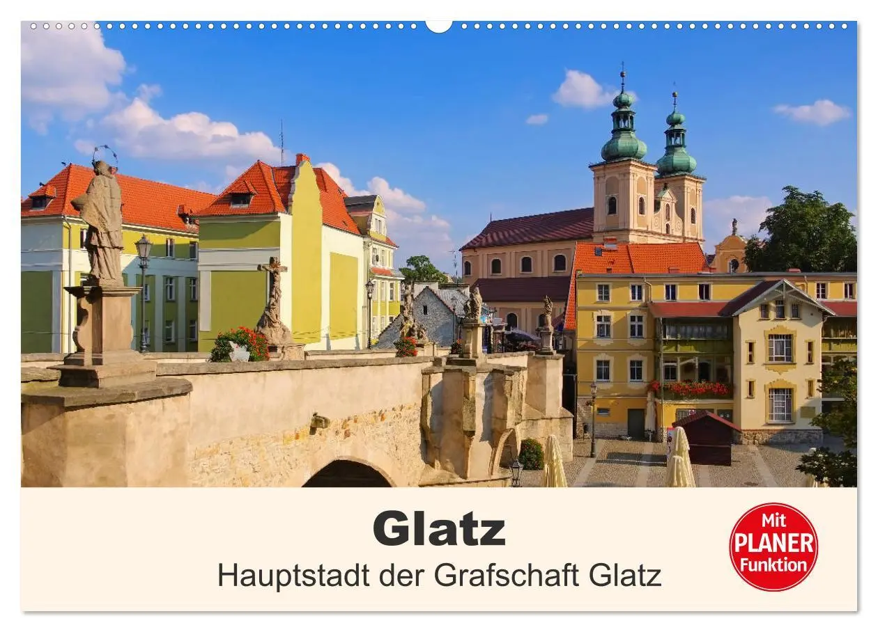 Cover: 9783457869222 | Glatz - Hauptstadt der Grafschaft Glatz (Wandkalender 2026 DIN A2...