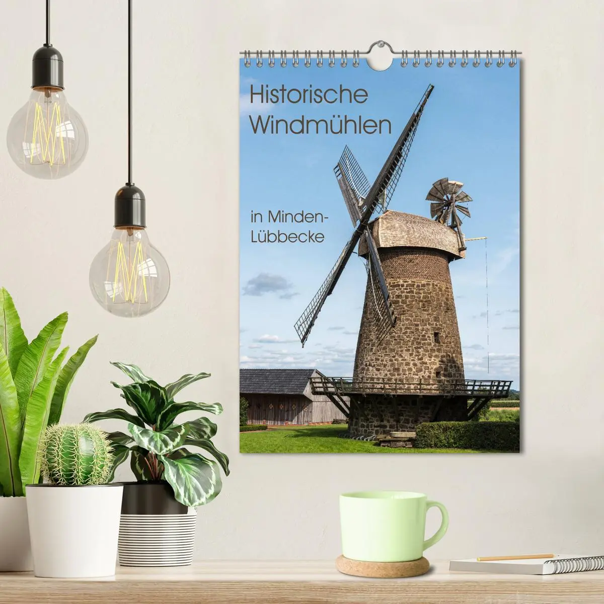Bild: 9783516409222 | Historische Windmühlen in Minden-Lübbecke (Wandkalender 2026 DIN A4...
