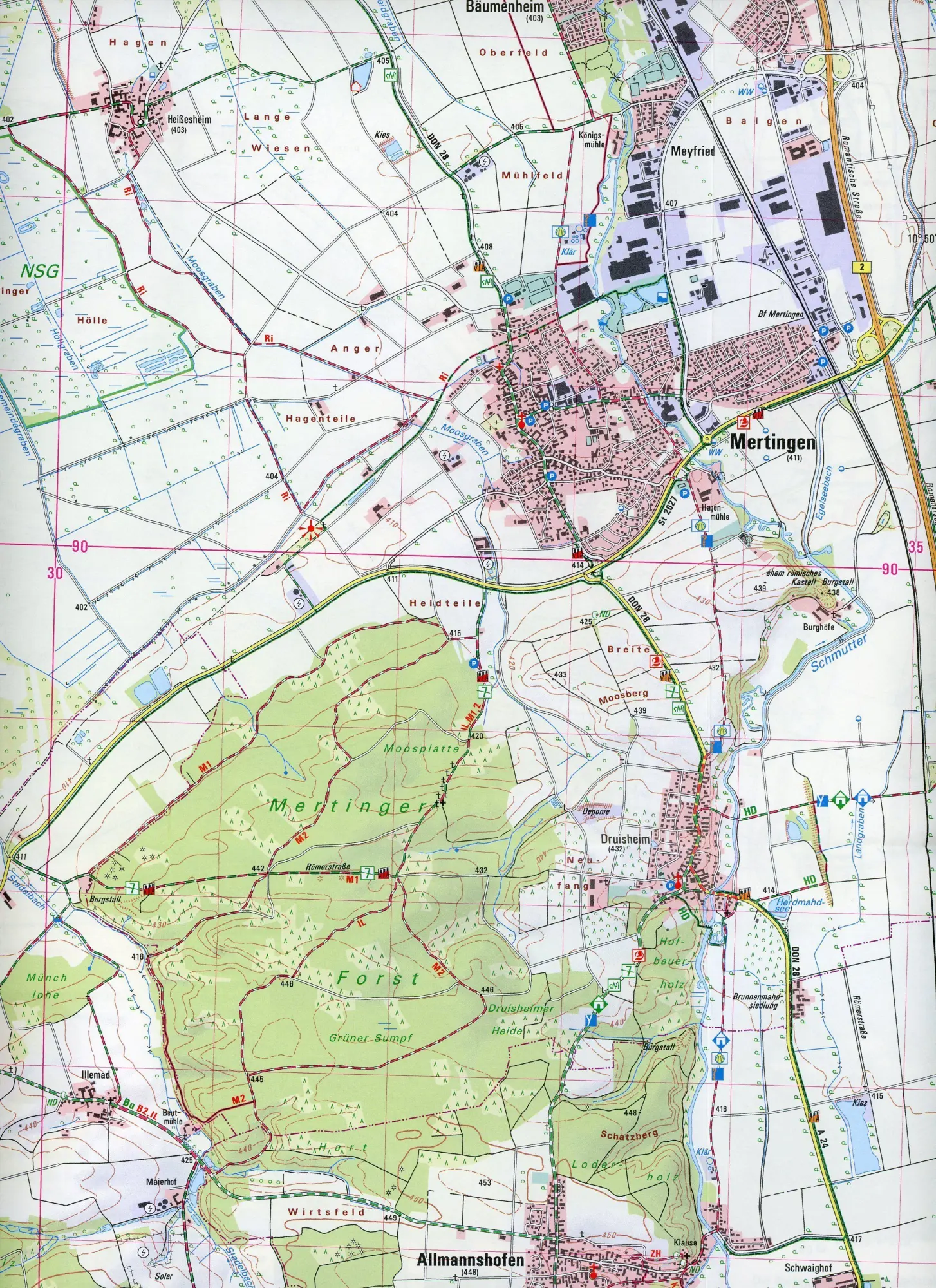 Bild: 9783899339222 | Wertingen 1:25 000 | Digitalisierung | (Land-)Karte | Deutsch | 2021