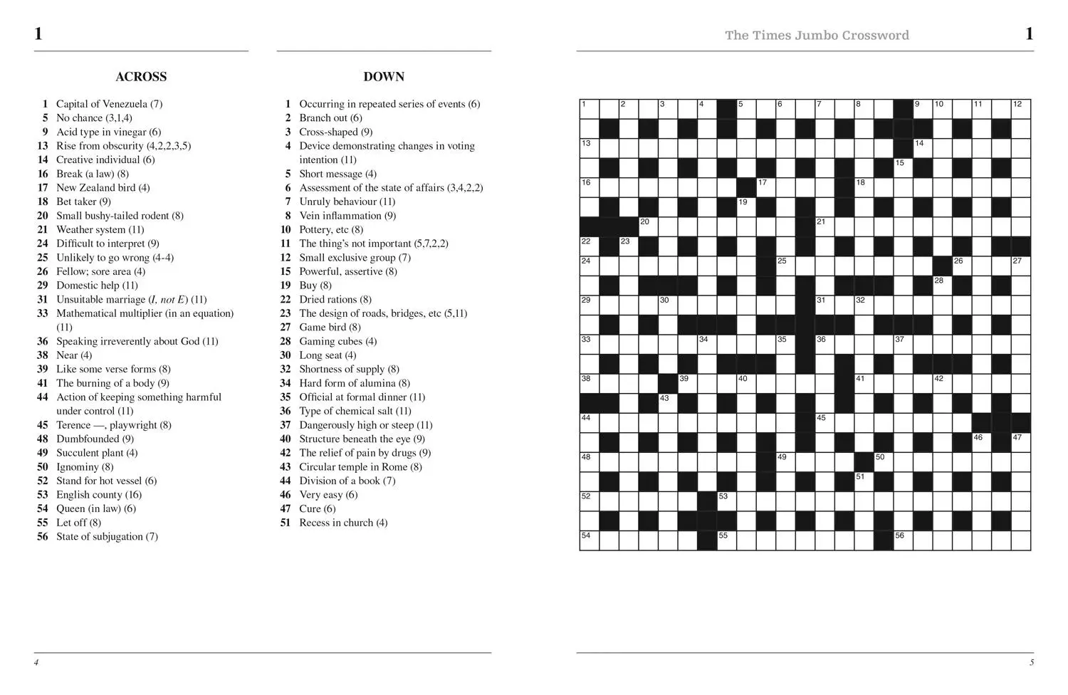 Bild: 9780008139322 | The Times 2 Jumbo Crossword Book 11 | The Times Mind Games (u. a.)
