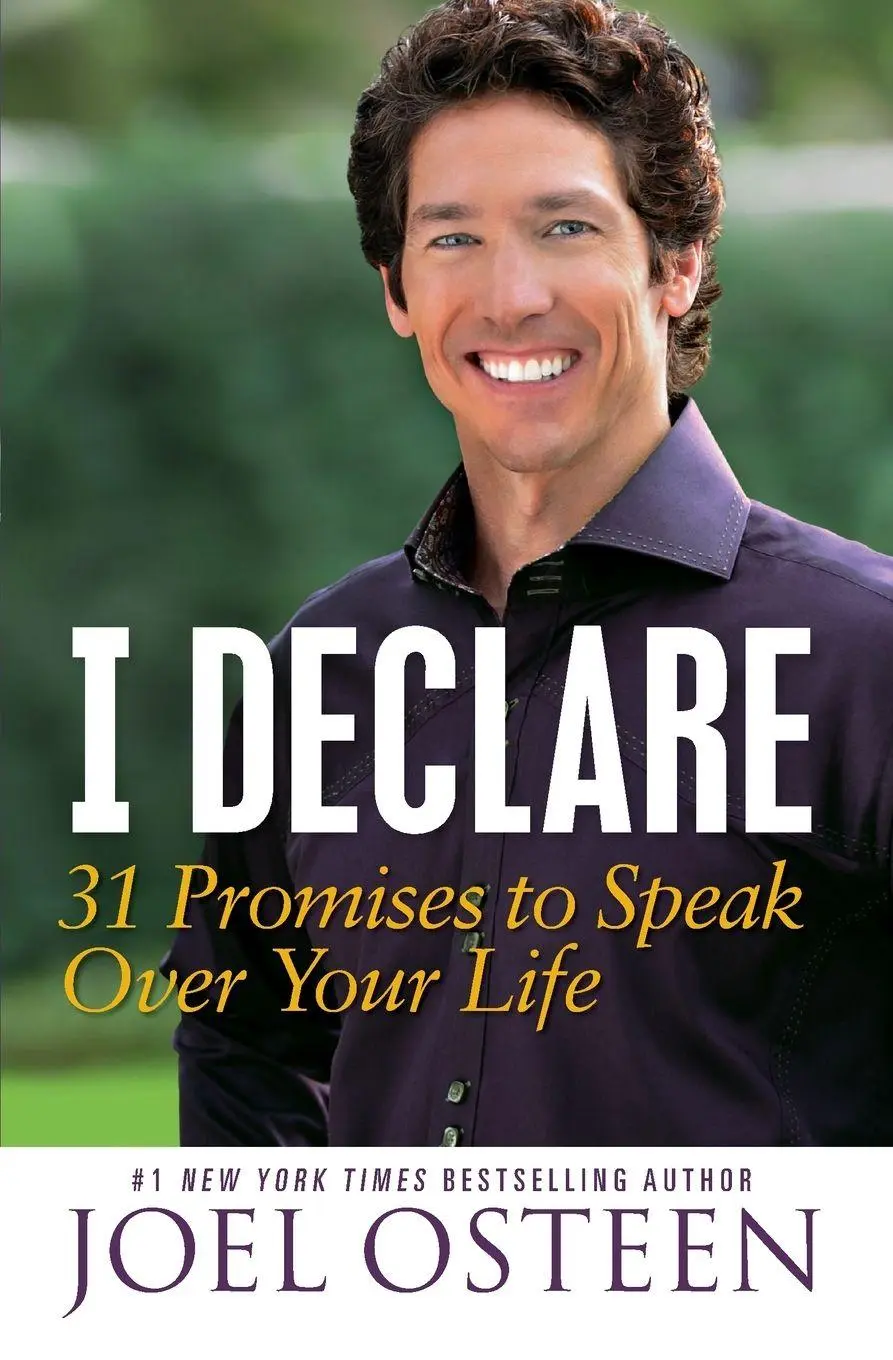 Cover: 9781455529322 | I Declare | 31 Promises to Speak Over Your Life | Joel Osteen | Buch