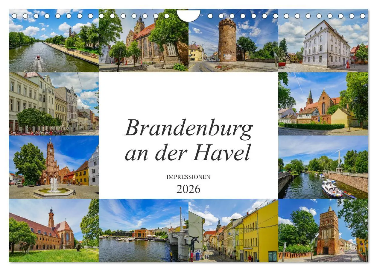 Cover: 9783457789322 | Brandenburg an der Havel Impressionen (Wandkalender 2026 DIN A4...