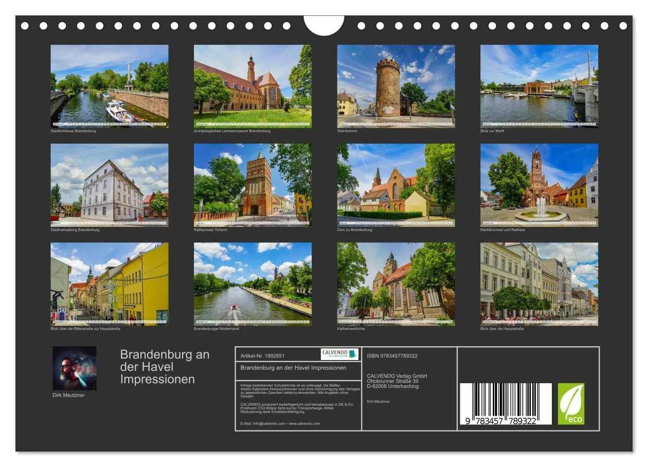 Bild: 9783457789322 | Brandenburg an der Havel Impressionen (Wandkalender 2026 DIN A4...