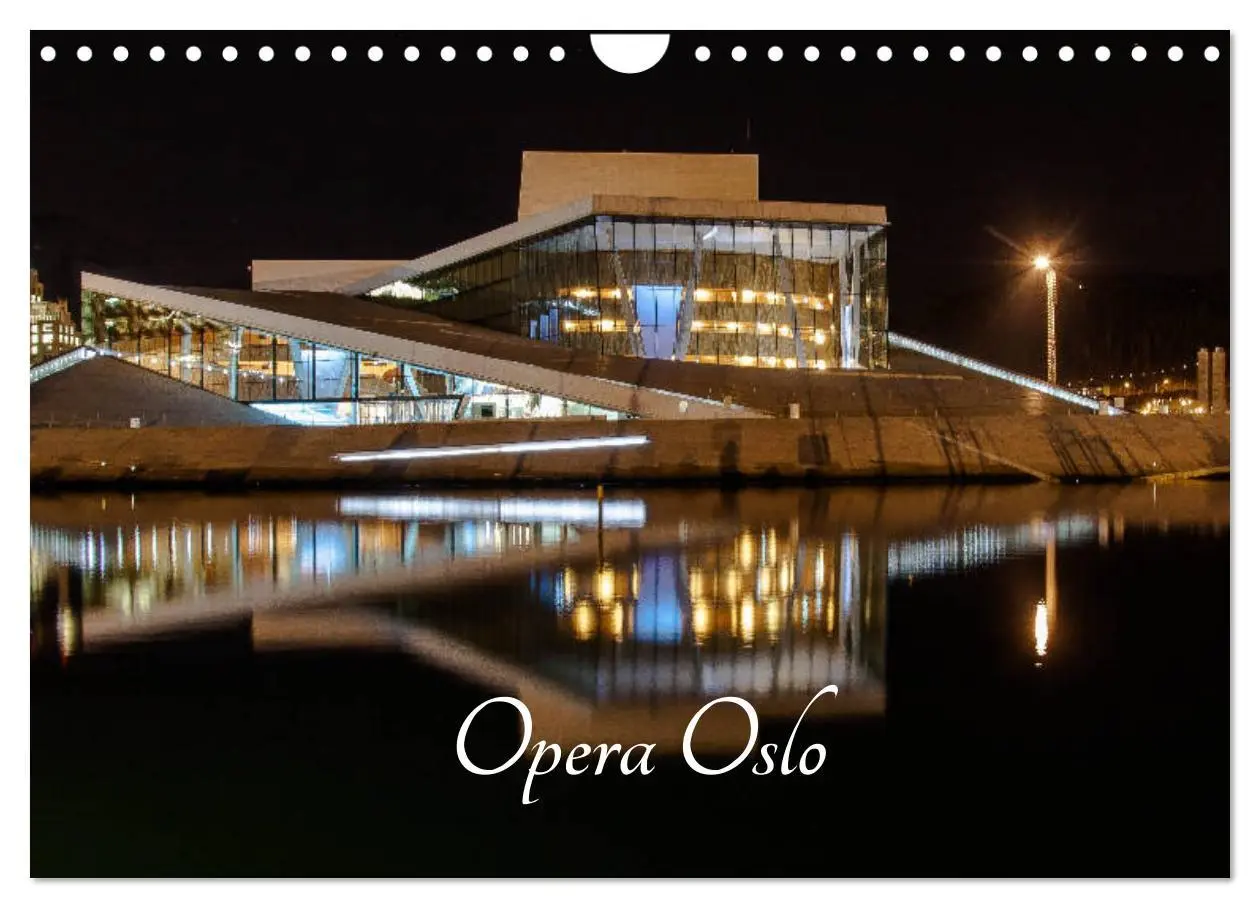 Cover: 9783457859322 | Opera Oslo (Wandkalender 2026 DIN A4 quer), CALVENDO Monatskalender