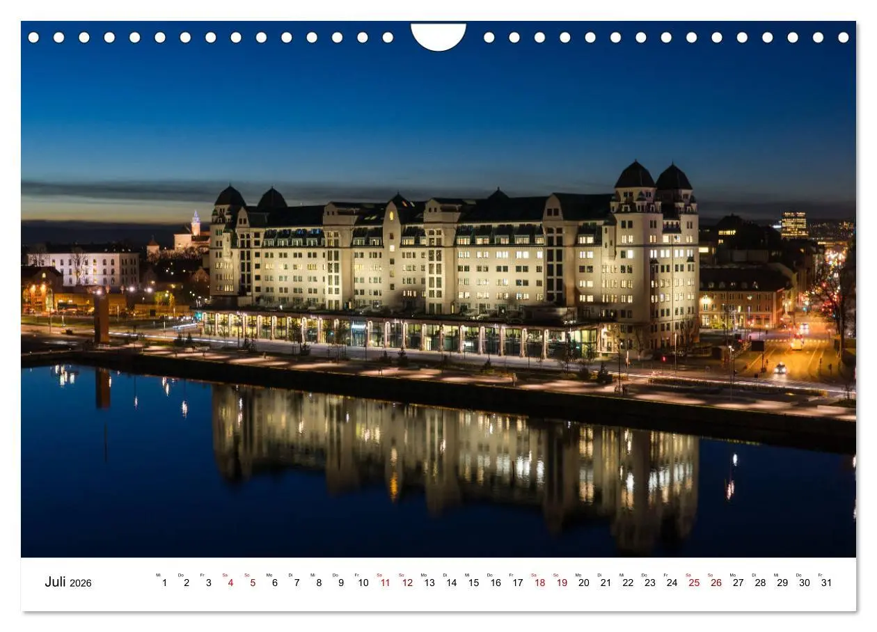 Bild: 9783457859322 | Opera Oslo (Wandkalender 2026 DIN A4 quer), CALVENDO Monatskalender