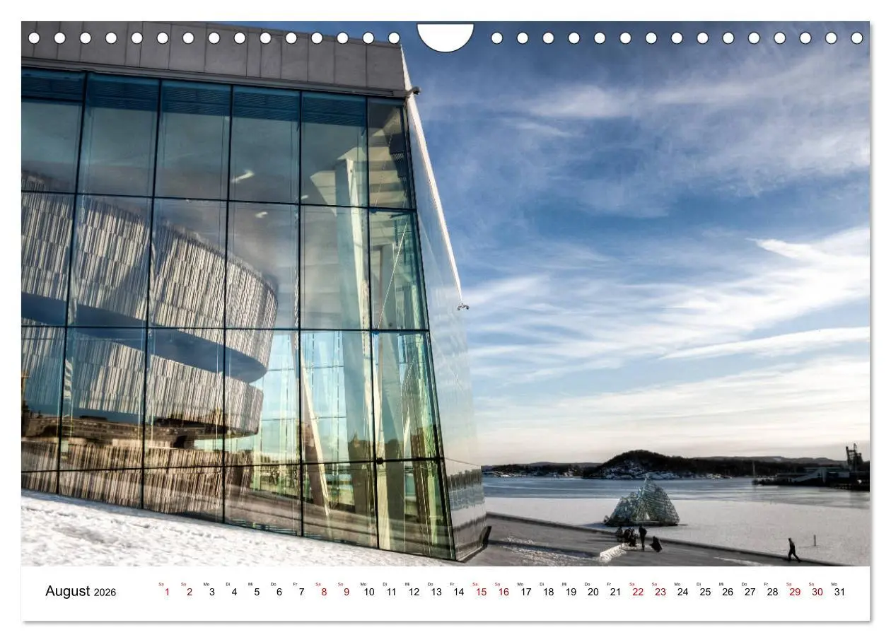 Bild: 9783457859322 | Opera Oslo (Wandkalender 2026 DIN A4 quer), CALVENDO Monatskalender